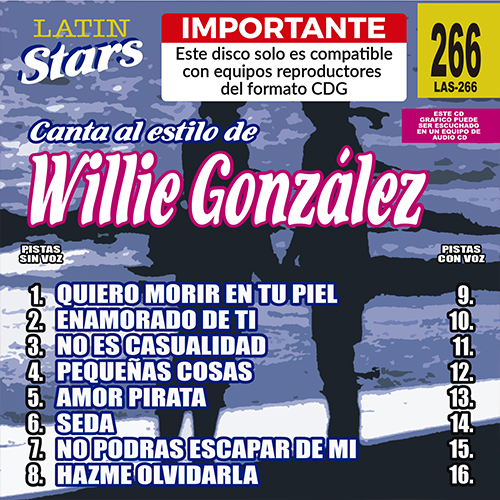 karaoke LAS 266 - Willie González 291_las266