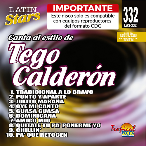karaoke LAS 332 - Tego Calderón 296_las332