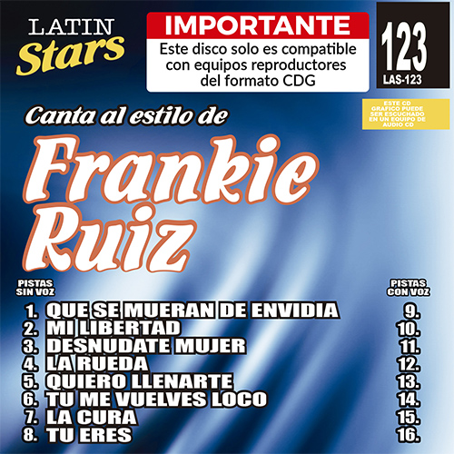 Karaoke Tropical zone Las 123 Frankie Ruiz 3b8_las123