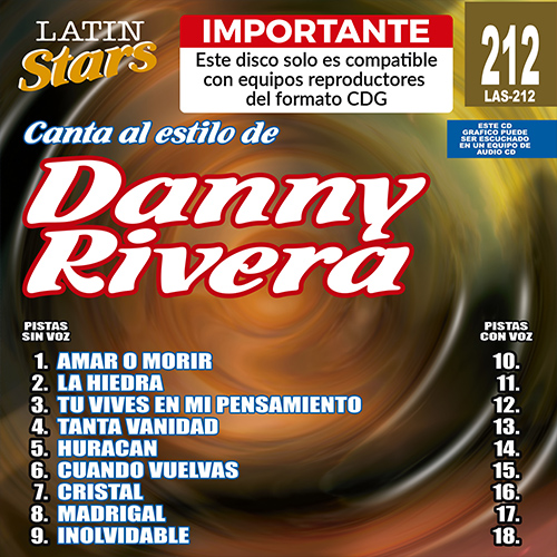 karaoke LAS 212 - Danny Rivera Da0_las212